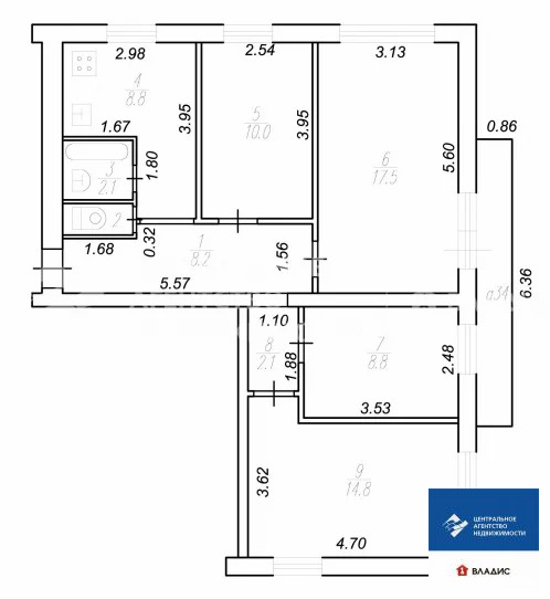 Продажа квартиры, Рязань, ул. Магистральная - Фото 18