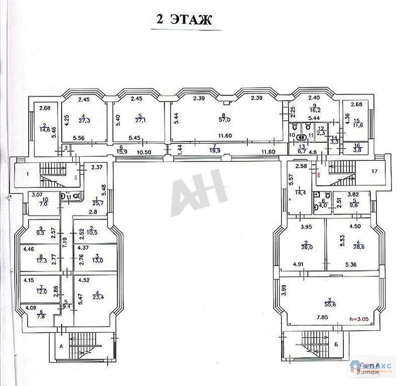 Аренда офиса 1474 м2 м. Профсоюзная в особняке в Академический - Фото 2