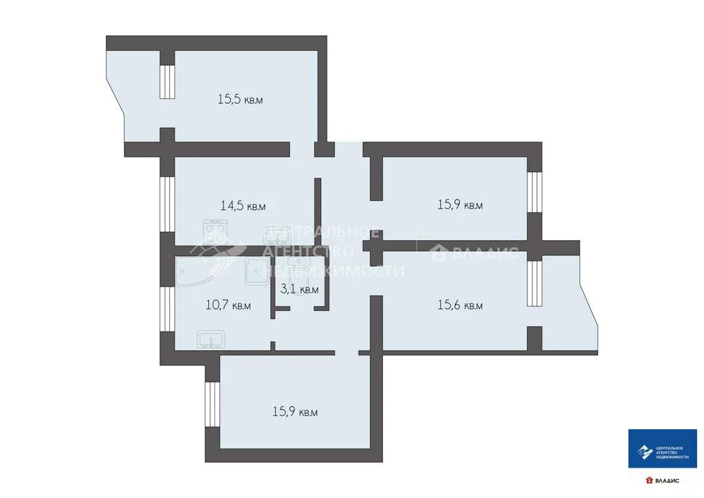 Продажа квартиры, Рязань, ул. Крупской - Фото 30