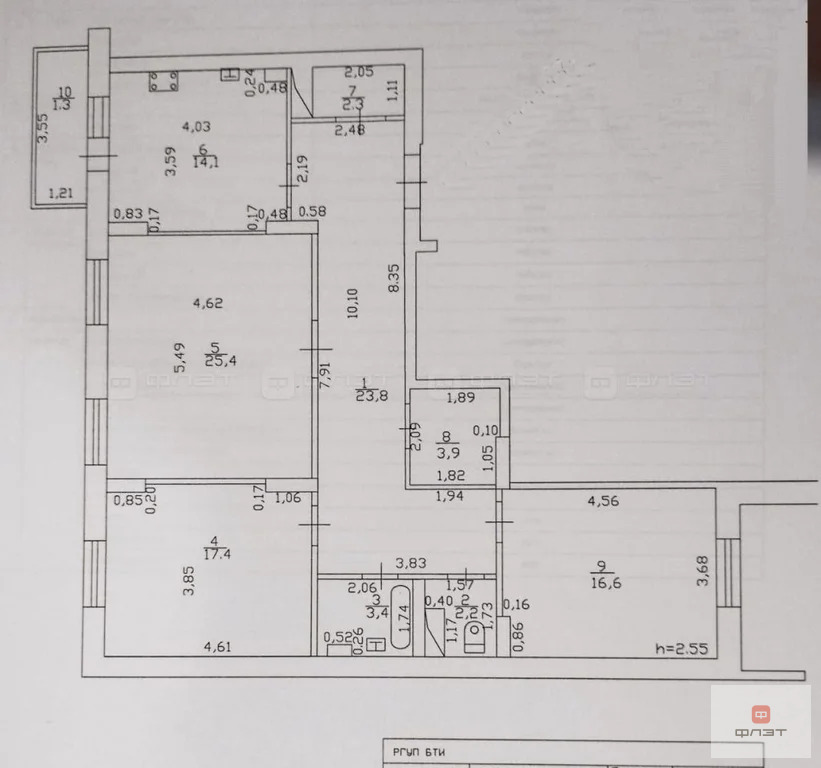 Продажа квартиры, Казань, ул. Академика Глушко - Фото 18