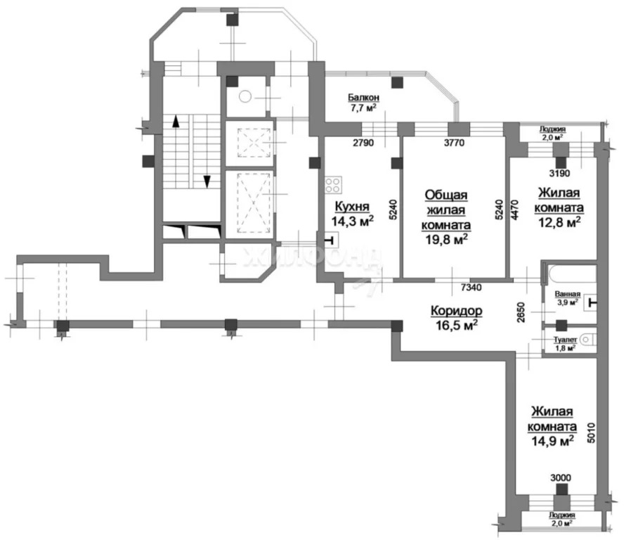 Продажа квартиры, Новосибирск, Красный пр-кт. - Фото 15