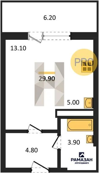 Продажа квартиры в новостройке, Нижнекамск, Нижнекамский район, ... - Фото 1
