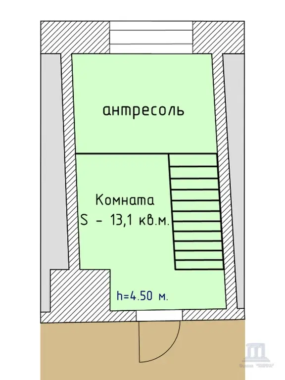 Продаю комнату с антресолью в коммуналке в центре Ростова-на-Дону - Фото 10