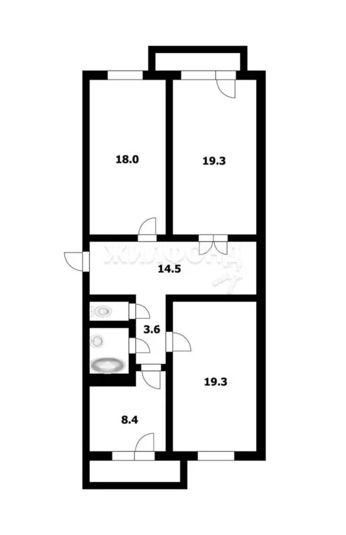 Продажа квартиры, Новосибирск, ул. Добролюбова - Фото 24