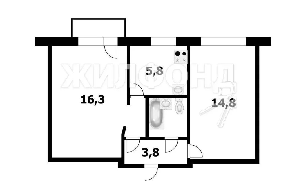 Продажа квартиры, Новосибирск, ул. Немировича-Данченко - Фото 8