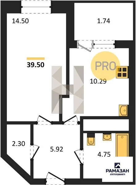 Продажа квартиры в новостройке, Казань, м. Горки, ул. Родины - Фото 1