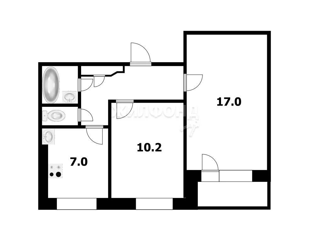 Продажа квартиры, Новосибирск, Адриена Лежена - Фото 12