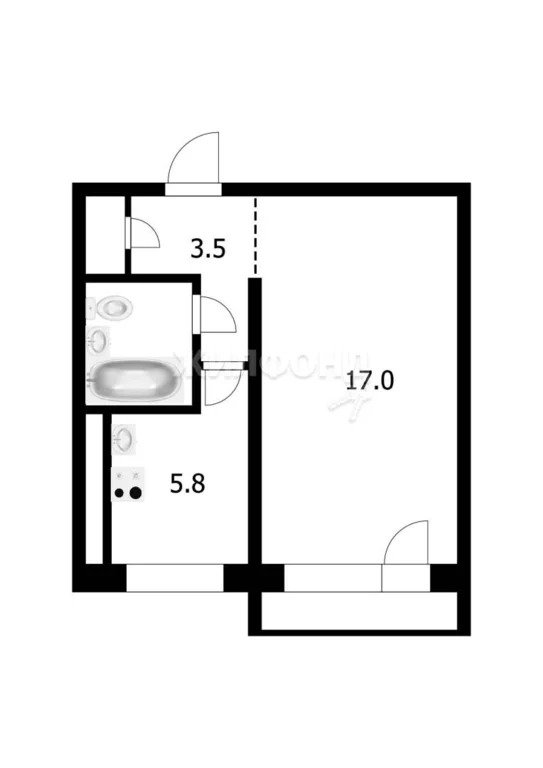 Продажа квартиры, Новосибирск, ул. Фрунзе - Фото 21