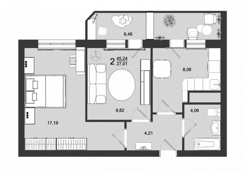 Продажа квартиры, Клин, Клинский район - Фото 1