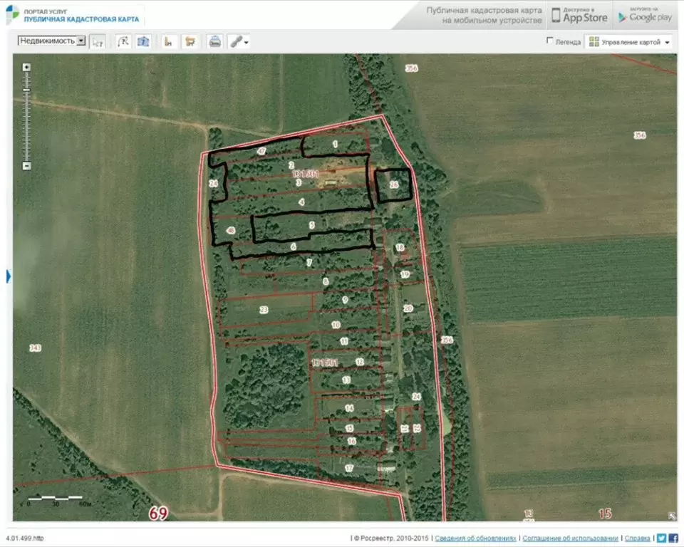 Кадастровая карта публичная тверской области конаковский район