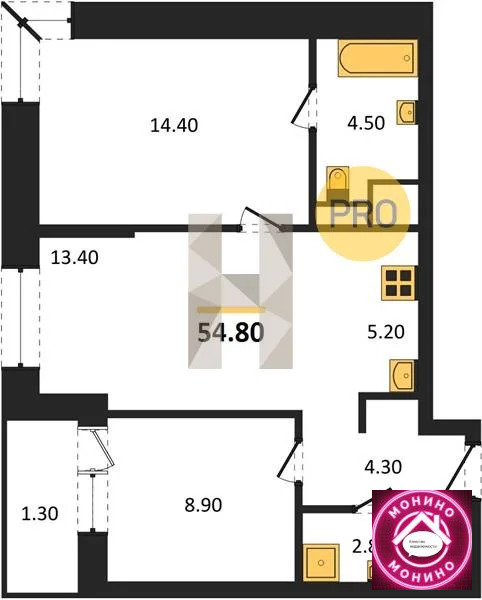 Продажа квартиры в новостройке, Братовщина, Пушкинский район, ... - Фото 0