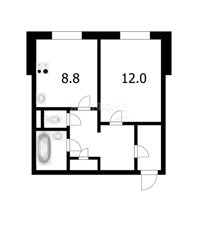 Продажа квартиры, Новосибирск, ул. Белинского - Фото 11