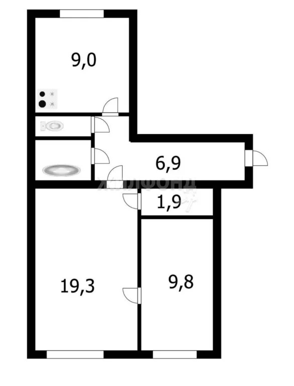 Продажа квартиры, Новосибирск, Красный пр-кт. - Фото 6