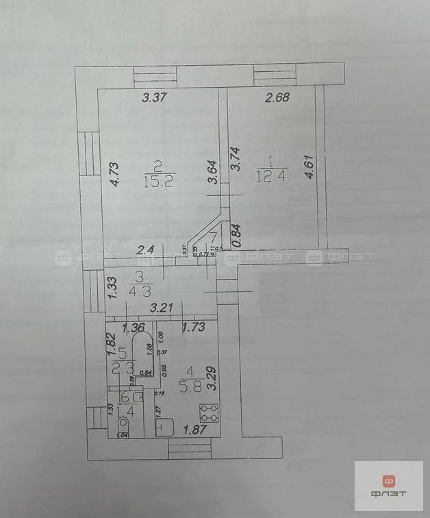 Продажа квартиры, Казань, ул. Авиахима - Фото 18