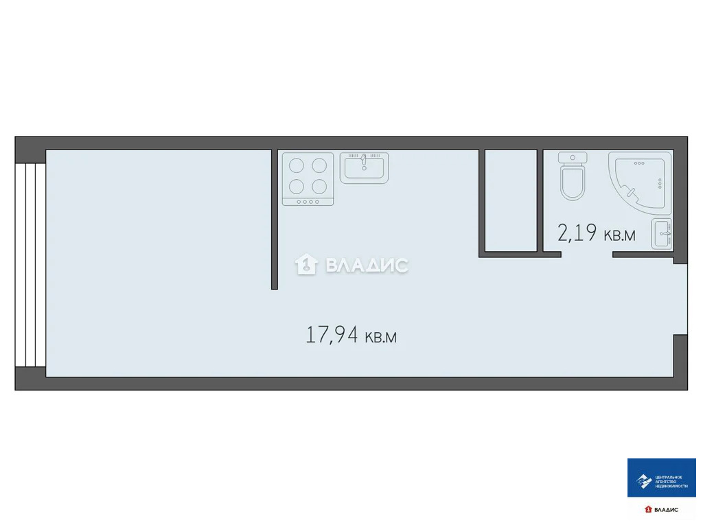 Продажа квартиры в новостройке, Рязань, улица Александра Полина - Фото 9