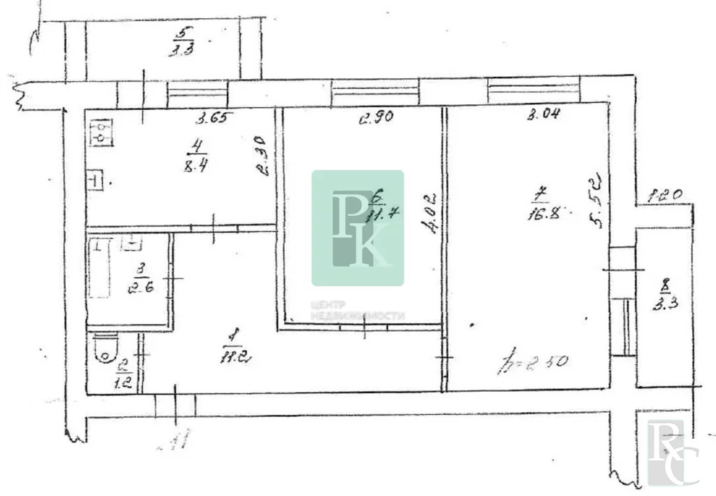 Продажа комнаты, Севастополь, Морская улица - Фото 28