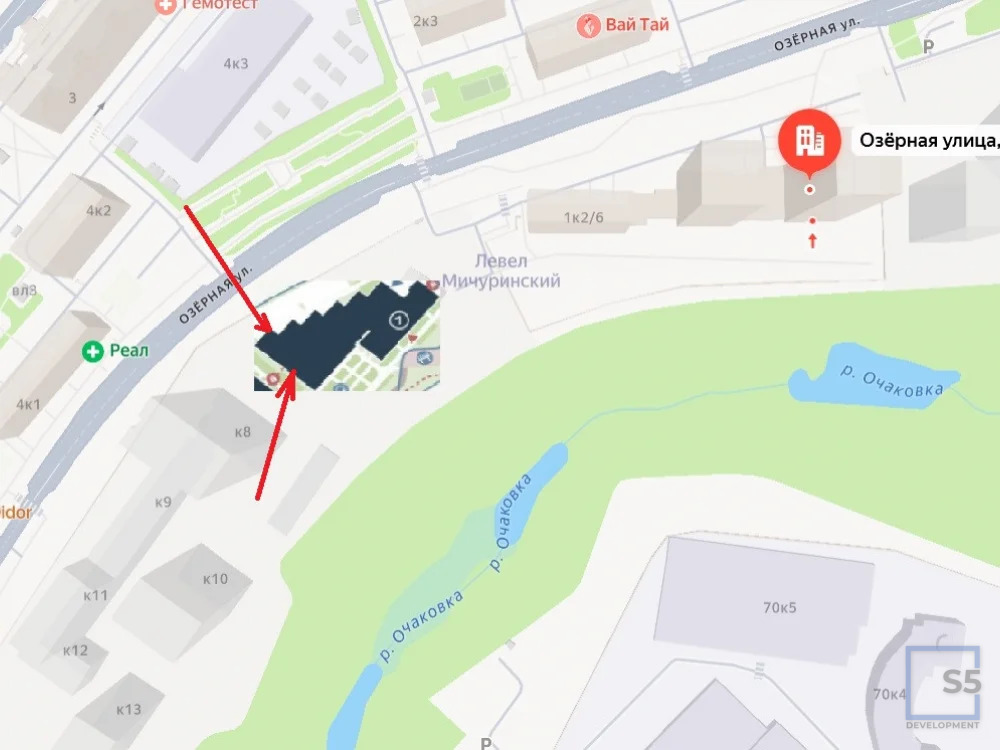 Аренда торгового помещения, м. Мичуринский проспект, жилой комплекс ... - Фото 16