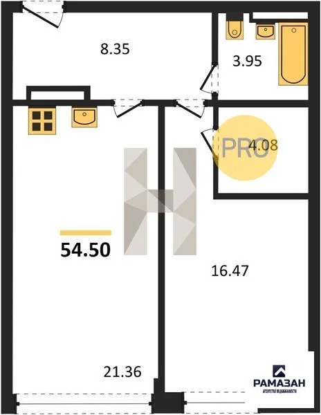 Продажа квартиры в новостройке, Казань, Генерала Ерина ул. - Фото 1