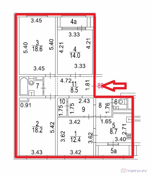 Продажа квартиры, улица Маресьева - Фото 5
