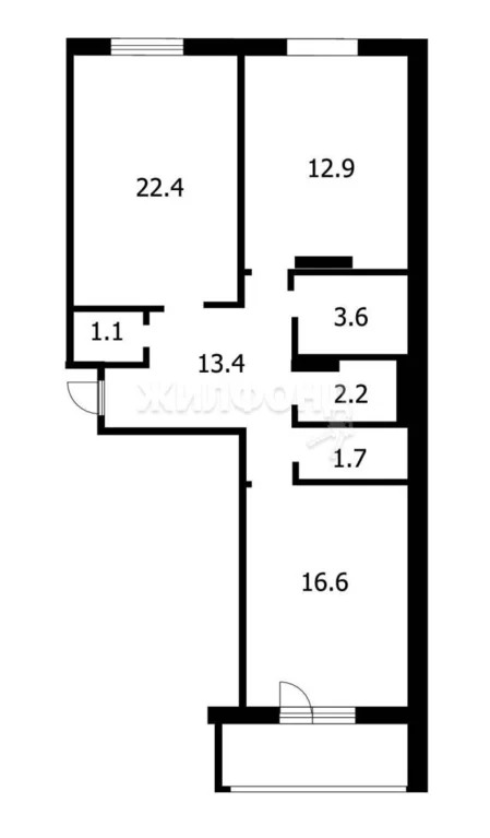 Продажа квартиры, Новосибирск, ул. Покрышкина - Фото 14