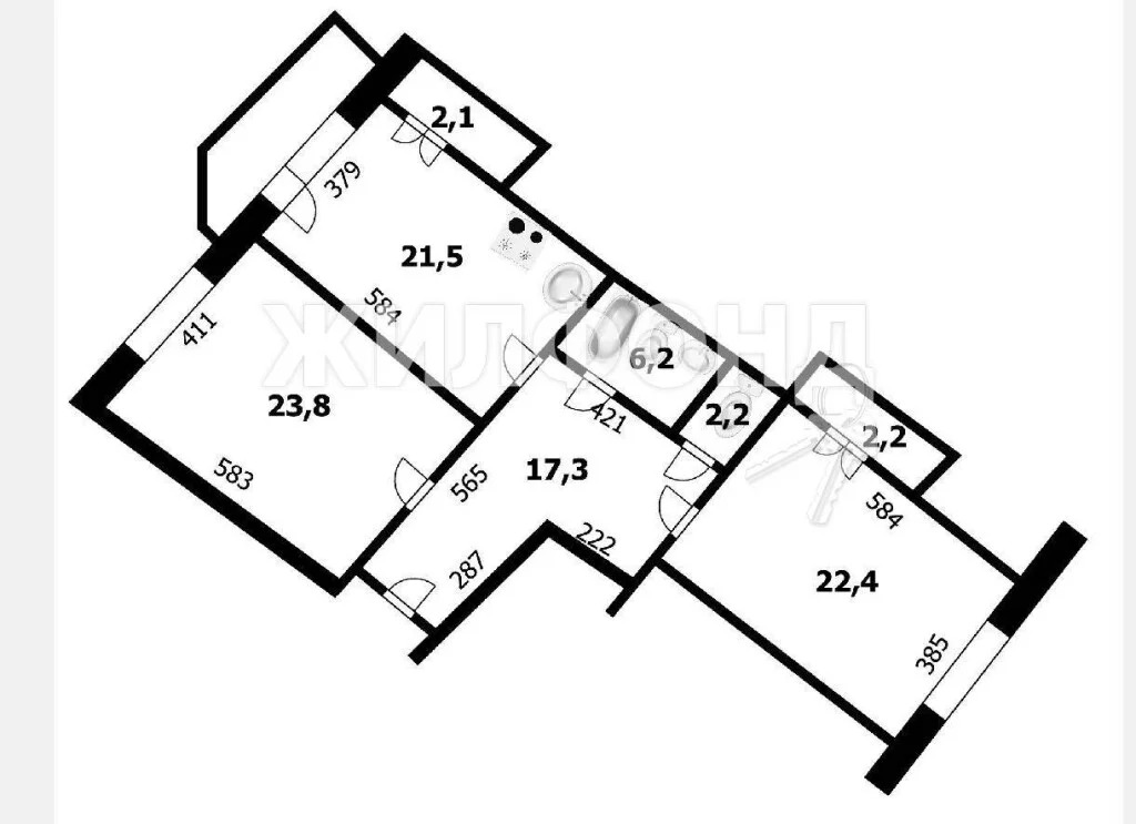 Продажа квартиры, Новосибирск, ул. Орджоникидзе - Фото 18