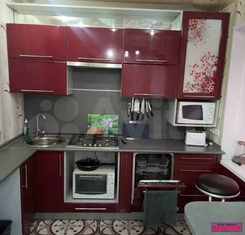 2-к. квартира, 42 м, 3 кровати - Фото 2