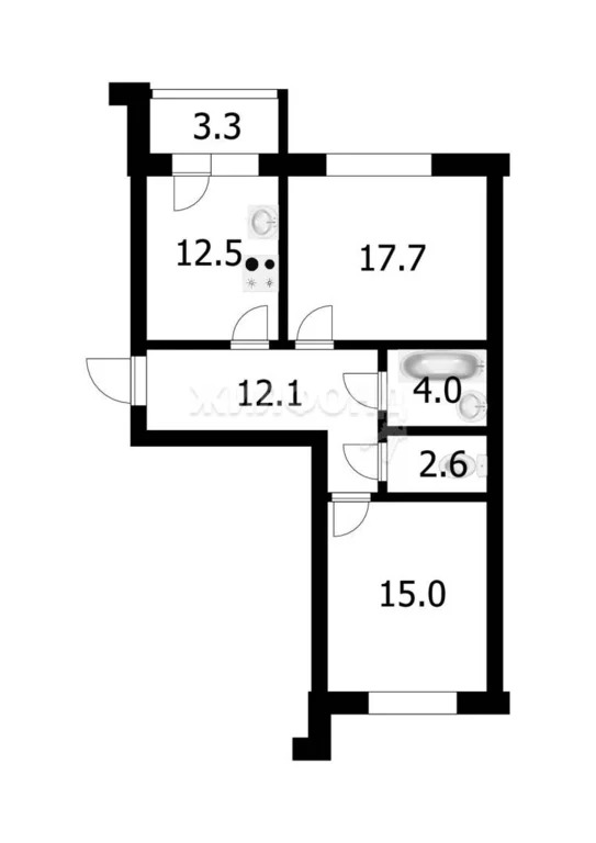 Продажа квартиры, Новосибирск, ул. Пролетарская - Фото 20