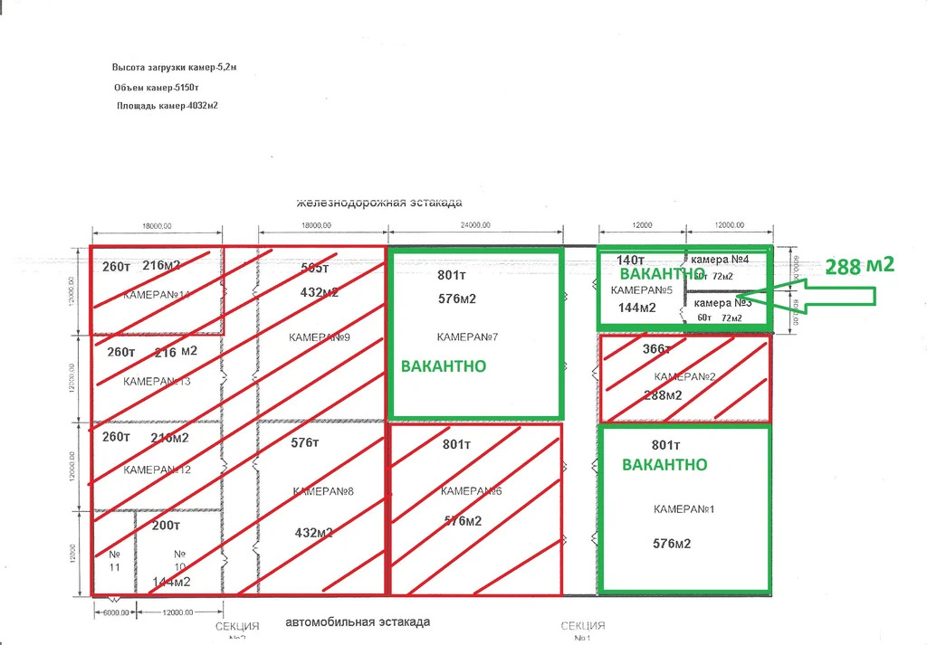 Аренда склада 583 м2 - Фото 3