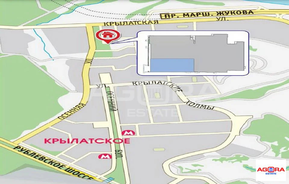 Продажа торгового помещения, м. Крылатское, ул. Крылатская - Фото 14