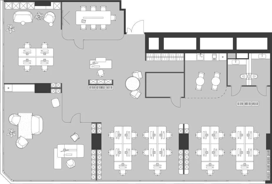Продажа офиса 255.5 м2 - Фото 11