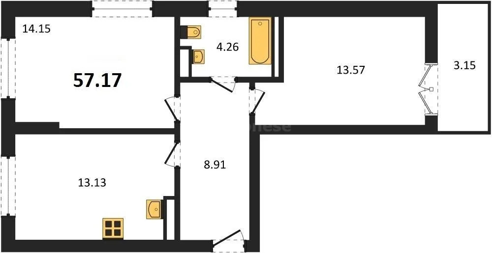 Продажа квартиры в новостройке, Севастополь, ул. Мате Залки - Фото 1