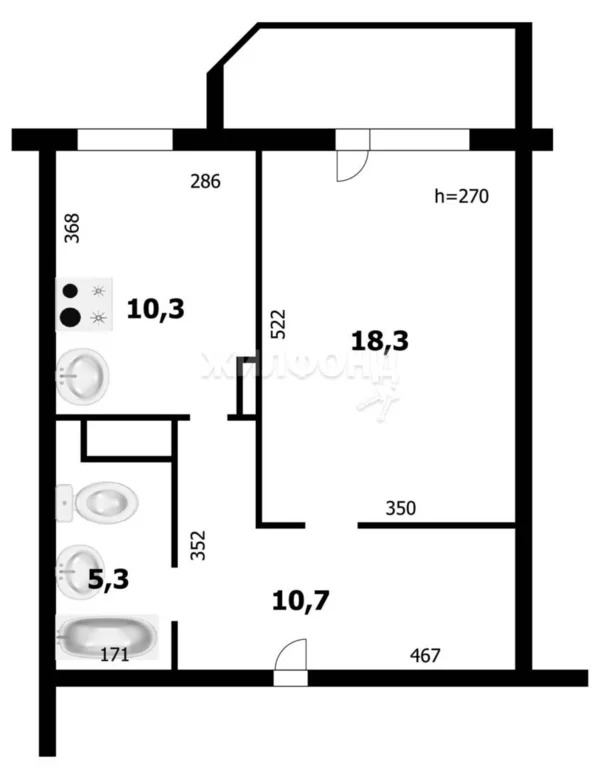 Продажа квартиры, Новосибирск, ул. Военная - Фото 10