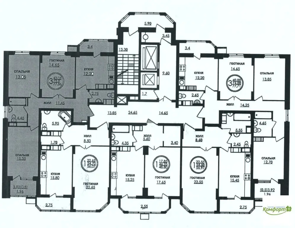 Продается 2 комнатная квартира в г. Раменское, Северное шоссе, дом 12 - Фото 20