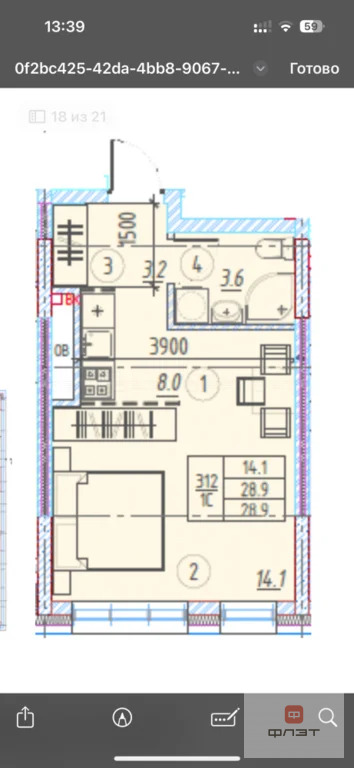 Продажа квартиры в новостройке, Казань, ул. Портовая - Фото 11