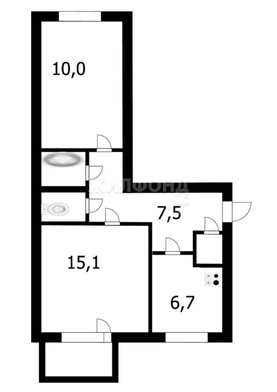 Продажа квартиры, Новосибирск, ул. Курганская - Фото 12