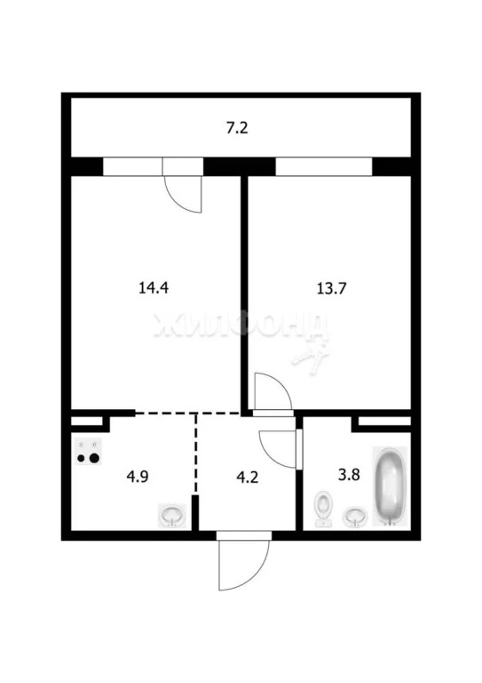 Продажа квартиры, Обь, ул. Октябрьская - Фото 2