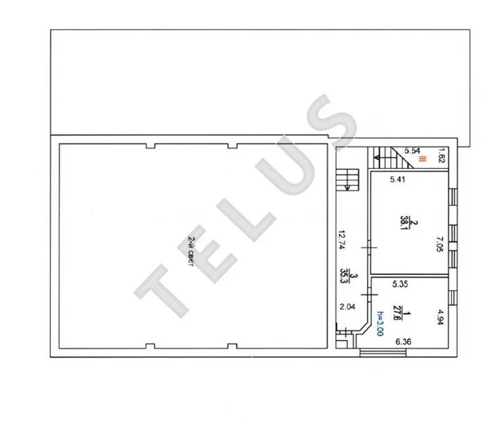м. Окская, 1-й Институтский пр-д., 1224м2, Часть здания (ном. объекта: ... - Фото 13