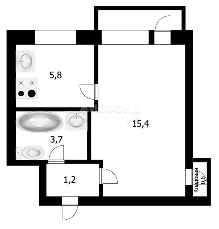 Продажа квартиры, Новосибирск, ул. Народная - Фото 18