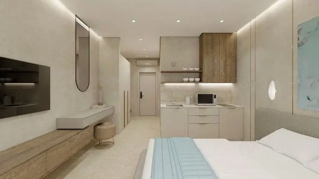 Продаю апартаменты-студию 27.3м Краснодарский край, Туапсинский ... - Фото 13