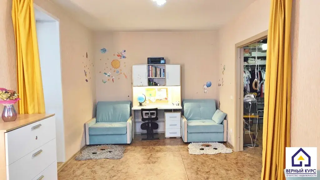 1-к. квартира, 43,7 м, 4/17 эт. - Фото 5