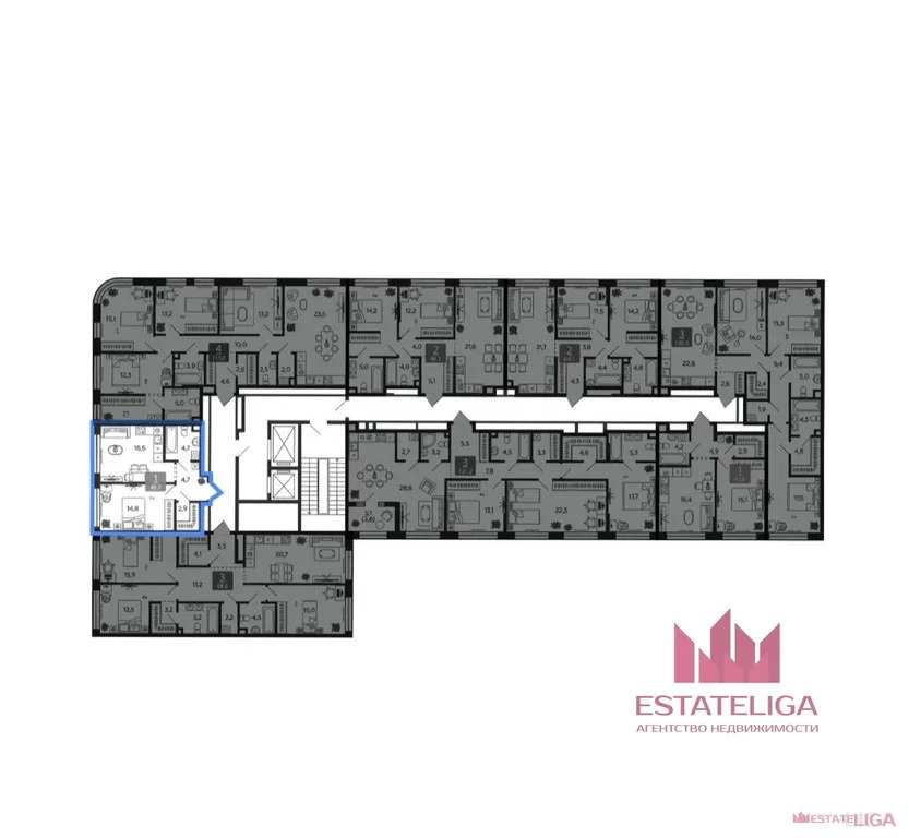 Продажа квартиры в новостройке, набережная Марка Шагала - Фото 2