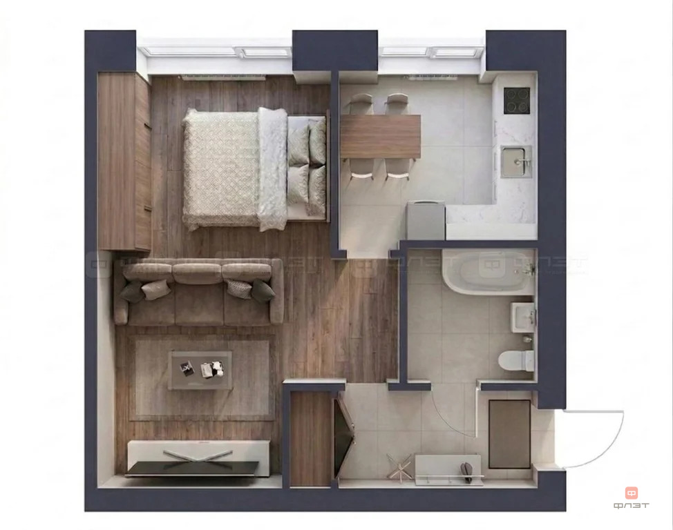 Продажа квартиры, Казань, ул. Заслонова - Фото 21