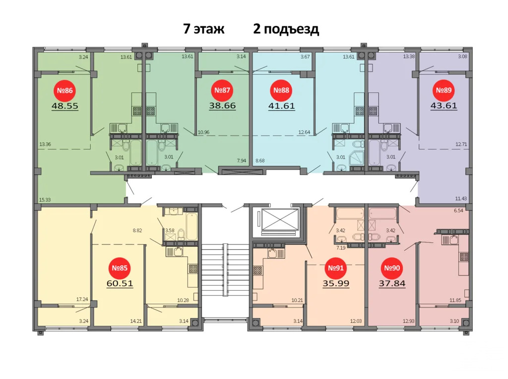 Продажа квартиры в новостройке, Белоглинка, Симферопольский район, ... - Фото 3