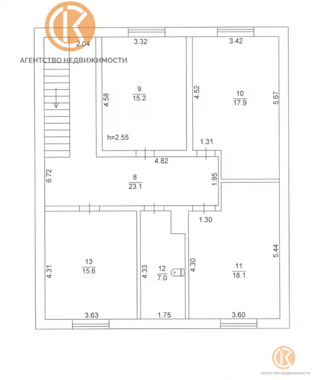 Продажа дома, Каменоломня, Сакский район, ул. Д.Ульянова - Фото 25