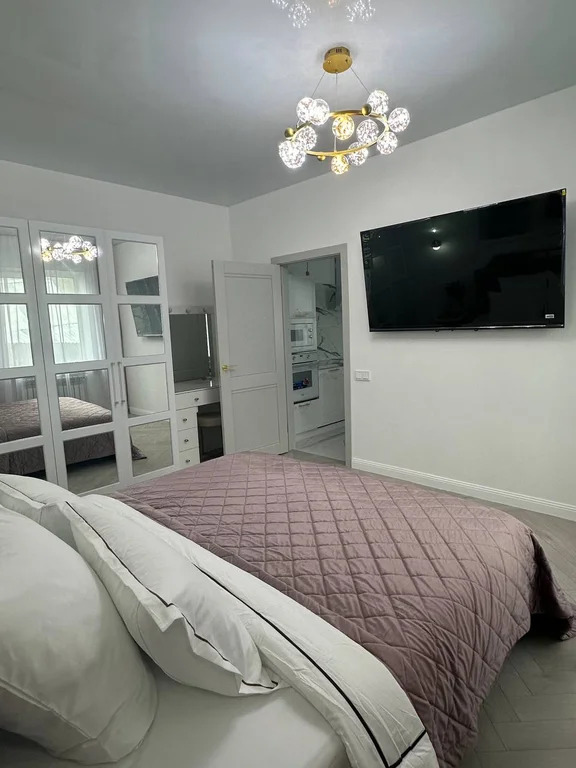 Сдается 2-комн. квартира 60 кв.м., люксремонт, терраса, техника - Фото 4