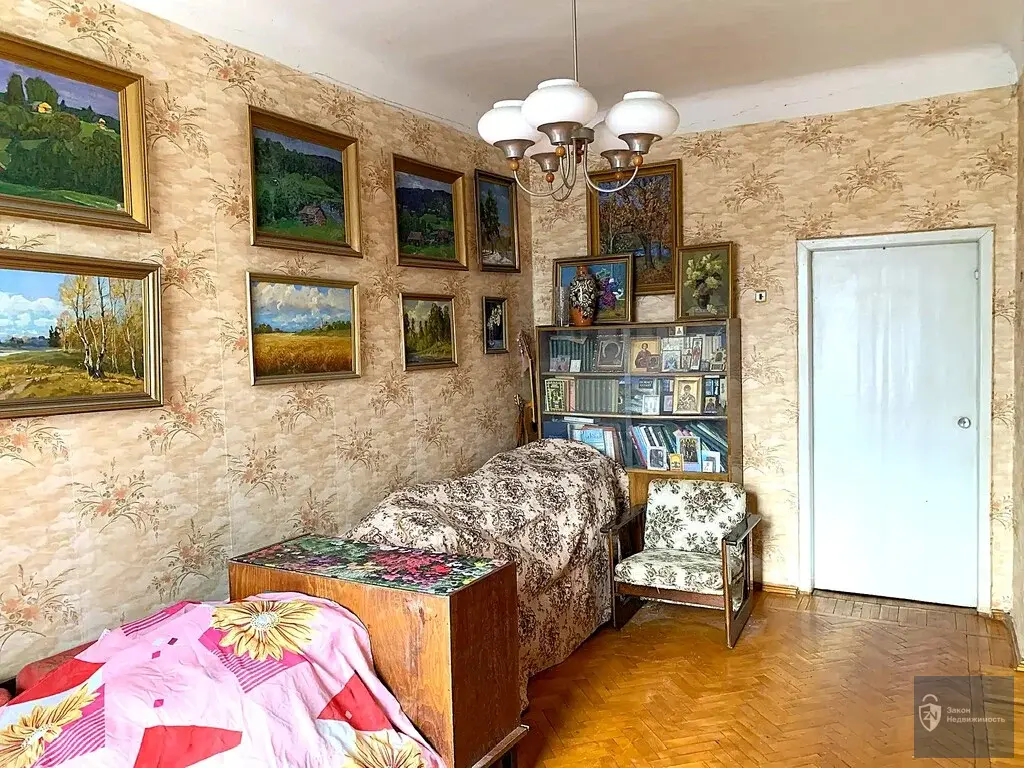 3х комнатная квартира в центре Подольска. Литейная улица. - Фото 17