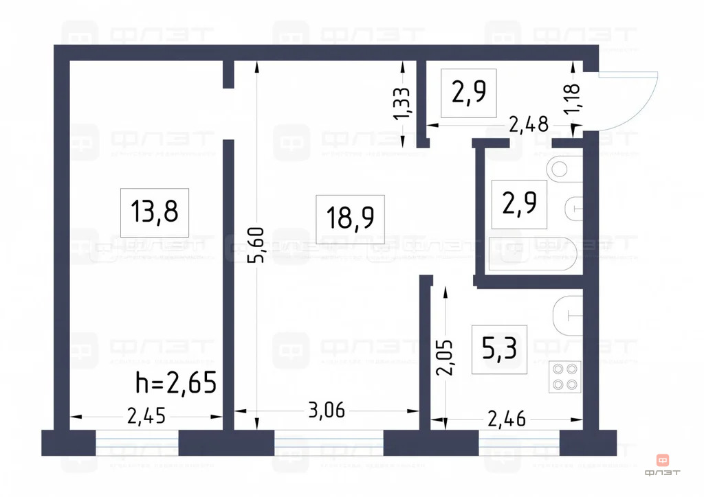 Продажа квартиры, Пестрецы, Пестречинский район, ул. Мелиораторов - Фото 14