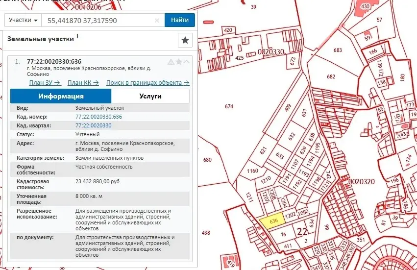 П краснопахорское карта