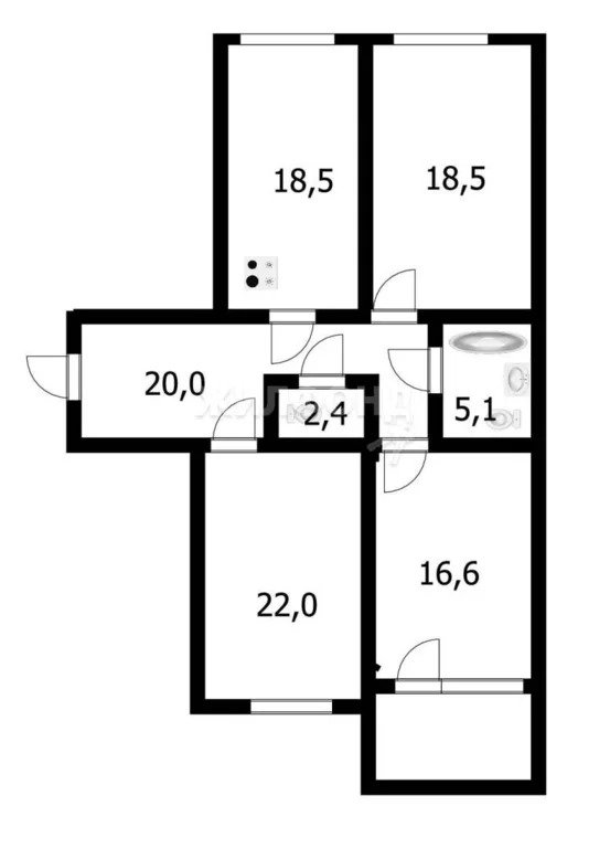 Продажа квартиры, Новосибирск, ул. Державина - Фото 26