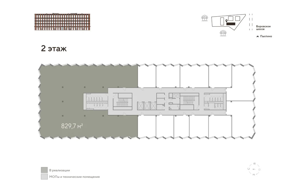 Офис с нагрузкой на пол, 1 435 м2 - Фото 4
